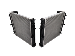 Radiator for Water Coolant Fluid, SET OF 2. Porsche 996 / Boxster 986 (OE Part No. 99610613151 / 99610613251) - 8MK376714291, 99610613151, 99610613151, 99610613150, 8MK376713791, 99610613251