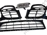 Front bumper inserts and lights. Porsche 997 Turbo - 9975055630101C, 9975055640101C, 9975055410201C, 99763109088