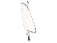 Vent window frame & glass. Porsche 356 pre A / 356 A to 1959 - 64454259300, 64454259100, 64454210500, 64454205500, 64454205300, 64454254300, 64454259200