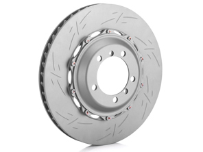 Two piece brake disc rotor, Front. Formula:R. Porsche 997.2 GT3 / GT3 RS / GT2 - 99735103191, 99735103192
