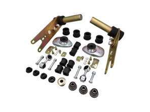 Suspension rebuild kit using standard shore bushes. Porsche 911 1987 - 1989 G50 - 91134388100, 91134101800, 91150193300, 91150193400, 99952310301, 90006706302, 90006706303, 90133105900, 477411313D, 417411313M, 93033307100, 93033307101, 93033307200, 93033307201, 90008203502, 90091004602, 99908443909, 99008444509, 99908444501, N0101563, PCG01015630, 91134190101, 91134190201, 91133300902, 91133300906, 91133352100