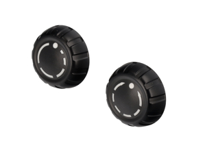 Rotary Knobs for PCM Radio Control. PORSCHE 987 BOXSTER / 987C CAYMAN / 997 - 99764220200A05, 99764220100A05, 99764220201A05, 99764220101A05