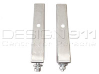 Front bumper license plate brackets. Porsche 356 1950-59 - P125D, PP125D, 64472352100