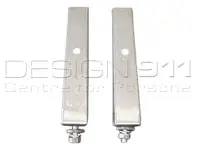 Front bumper license plate brackets. Porsche 356 1950-59 - P125D, PP125D, 64472352100