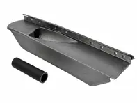 Cover plate windscreen post frame. Porsche 356A Speedster - 64450202540, 64450202640 - PP160UL, P160UL, PP160UR, P160UR