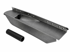 Cover plate windscreen post frame. Porsche 356A Speedster - 64450202540, 64450202640 - PP160UL, P160UL, PP160UR, P160UR