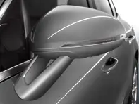 SportDesign Exterior Mirror With V-shaped Mirror Base. Porsche 95B Macan / Macan II  (LHD) - 95B04480061, 95B04480062, 95B04480063, 95B04480068, 95B04480069, 95B04480070, 95B04480071
