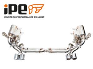 iPE Exhaust X-Pipe with Valvetronic Mufflers. Porsche 997 Carrera / S / 4S - 1P97FN-12-A000-4N, 1P97FN12A0004N