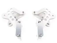 Billet aluminium adjustable bonnet hinges. Porsche 911 - 99351103101GRV, 99351103201GRV, 90151103120, 90151103220