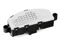 Air conditioning blower motor resistor. Porsche 95B Macan - 8T0820521E, 8T0820521, PAB820521 - IC 8T0-820-521E