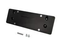 Front Number Plate Holder, Matt Black. Porsche 982 Boxster / 982C Cayman GTS - 982807813NOK1