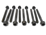Cylinder head bolt set, 10 pcs. Porsche 95B.1 Macan 2.0L / 95B.2 Macan 2.0L /  9YA Cayenne 2.0L - WHT005305B, WHT005305A, WHT005305, 9A700530502