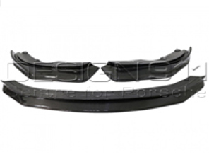 Front bumper lip, Carbon. Porsche 718 Boxster