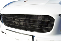Front bumper stainless steel upper grill set ZunSport. Porsche Cayenne 958.2 Facelift - ZPR85715, ZPR85715