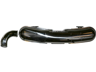 Exhaust Muffler / Silencer Rear box with TUV approval. Porsche 911 1984-89 - 92.512SL, 92512SL, 93011104300, 1620603700 - 1620603700