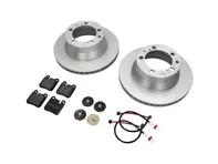 REAR Brake Pads and Brake Disc Package. Porsche 964 C2 1989-91 SMALL CALIPER - 96435294903, 95135204102, 96461236501, 99635208602, 95135204105, 96461236500, 96461236502, 99635208601, 96435209601