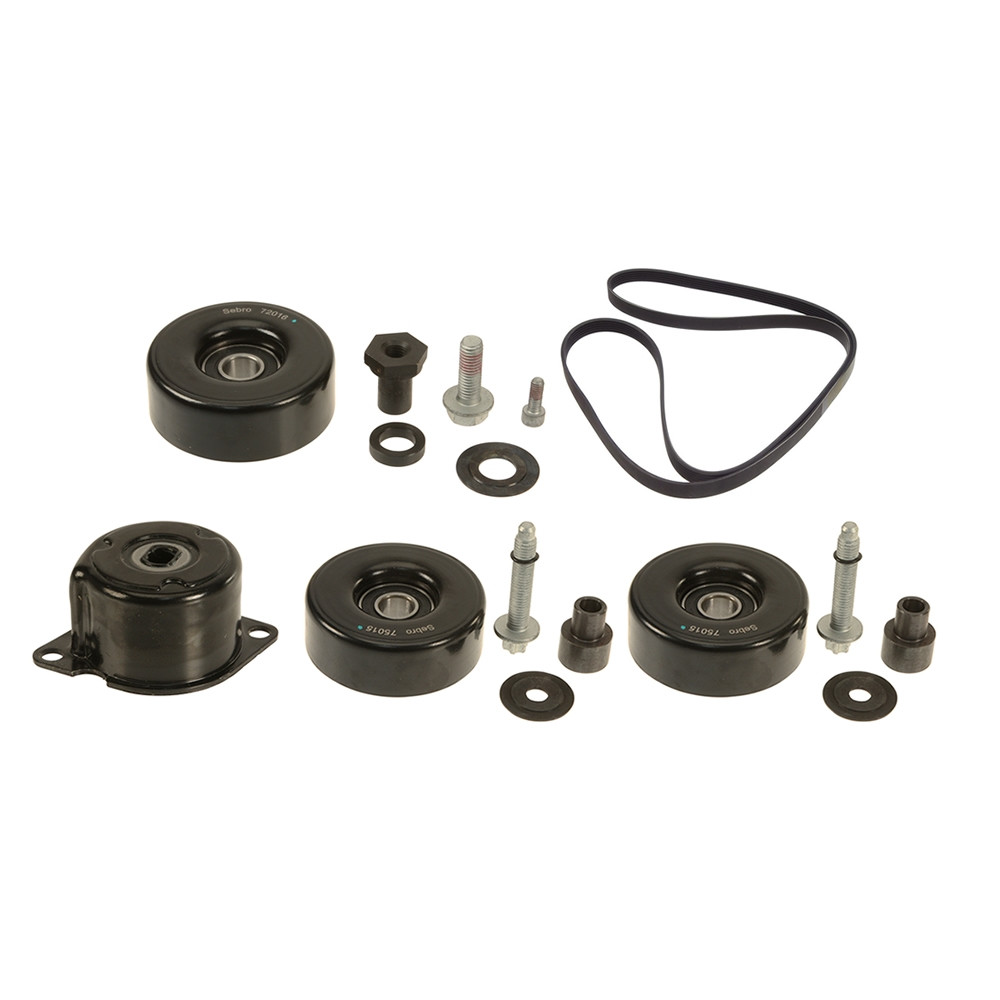thumbnail image 2 of SEBRO/MUBEA Drive Belt Kit With Tensioner & Idler Pulleys For Porsche 911 Boxster Cayman Manual 2 of 6