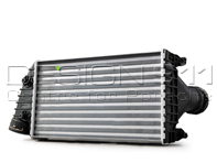 Radiator intercooler, Left. Porsche 997 Gen1 Turbo - 99711063900, 8ML376783571