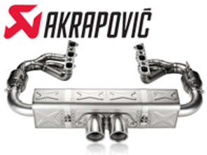 Akrapovic Evolution Race Line Titanium Exhaust for Porsche 997 GT3/RS