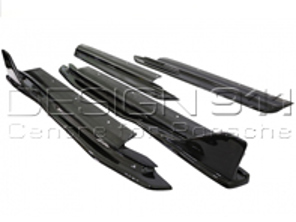 Side skirt, Carbon. Porsche 718 Boxster