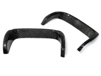 Exhaust shield cover set, Carbon. Porsche 997.1 Carrera S