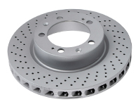 Brake disc rotor, Front. Standard Coat Z. Porsche 993 C2 / C4 (OE Part No 99335104301 / 99335104401) - 460.1520.20, 460.1521.20, 99335104301, 99335104401 - 460.1520.20, 460.1521.20