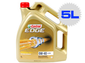 Castrol EDGE Engine Oil 0W-40 A3/B4 5Ltr - 0W-40, 0W/40, 0W 40