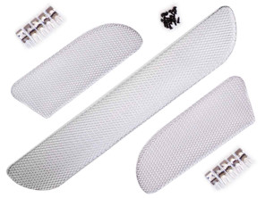 Rennline front bumper wire mesh grill kit (inner & outer kit). Porsche 981 Cayman/S - E158.164, E158164