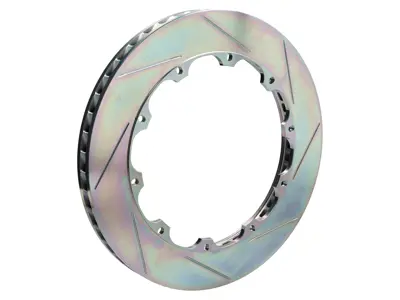 Front brake disc rotor, slotted. Brembo GT 380x32mm