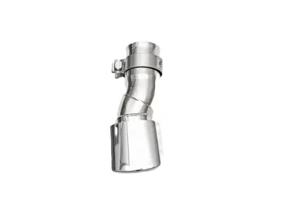 Fabspeed Deluxe Oval Style Right-Side Tip For Stock 964 2ndary Muffler. Porsche 964 Carrera (1989-1994) - 96411104605 - FS.POR.964.SROTP