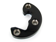 Door lock sticker plate (3 hole). Porsche 356A / 356B / 356C - 64453170101, 64453170201