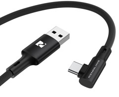 USB A to USB C 90°