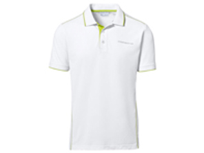 Porsche Men`s polo shirt, white – Sport - WAP544