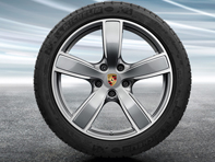 20' Cayenne Sport Classic Alloy Wheels & Winter Tyres Original Porsche - 9Y0044600D, 9Y0044610D