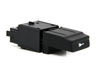 Door lock switch, Matt black. Porsche 987 Boxster / 987C Cayman - 98761314301A05, 98761314301