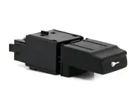 Door lock switch, Matt black. Porsche 987 Boxster / 987C Cayman - 98761314301A05, 98761314301