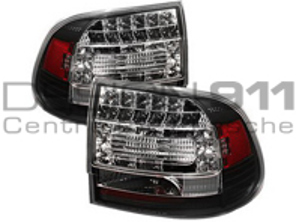 Indicator units rear TINTED /SMOKED with LED Bulbs. Porsche Cayenne 955 - 95563100020