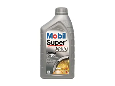 Mobil Super™ 3000 Formula OV 0W-20 Fully Synthetic Engine Oil 1Ltr - 0W-20, 156281 - 156281