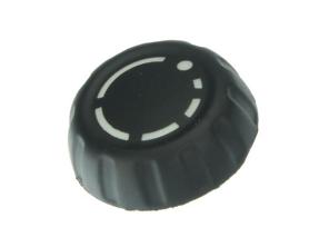 Rotary knob LEFT for Radio control. Porsche 987.1 Boxster / 987C.1 Cayman / 997.1 - 95564295100, 99764220100A05, 99764220101A05