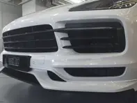 TechArt front bumper lower spoiler. Porsche 9YA Cayenne / S / E-Hybrid 2018-23