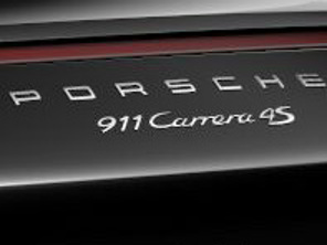 'PORSCHE 911 CARRERA 4S' Rear Badge for Porsche 991.2 - 99104480383G2X