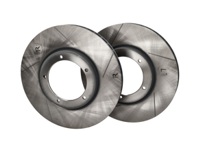 Sport slotted brake discs (Pair) Front. Porsche 911 1984-89 3.2ltr front - 91135104123SL