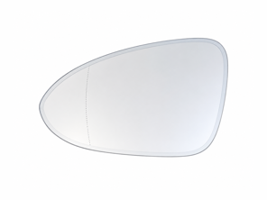 Door mirror glass (Aspherical), Dimmable, Left for LHD. Porsche 971 Panamera / 976 Panamera - 971857521D - ZJ-7143-L