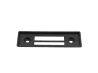 Radio bezel with split opening black plastic. Porsche 911 1974-89 - DAB11.2.111