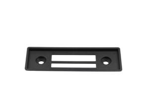 Radio bezel with split opening black plastic. Porsche 911 1974-89 - DAB11.2.111