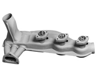 Exhaust Heat Exchangers, Mild Steel. Porsche 930 Turbo 1975-89 - 91.103, 91.103S, 1623103600, 1623103800, 93021102103, 93021103301, 93021103304 - 1623103600