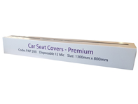 Disposable white seat covers - Roll of 100 - PAP200