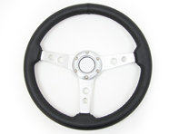 Steering wheel Classic 3 spoke, Silver - 91134416222, 416222