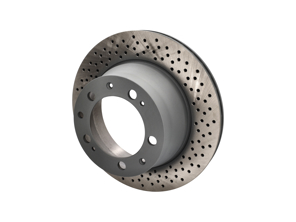 Brake disc rotor, Rear. Porsche 964RS / 968 M030 - 95135204191, 95135204192, 205840C