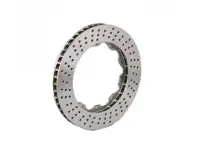 Rear brake disc rotor, drilled. Brembo GT 380x28mm